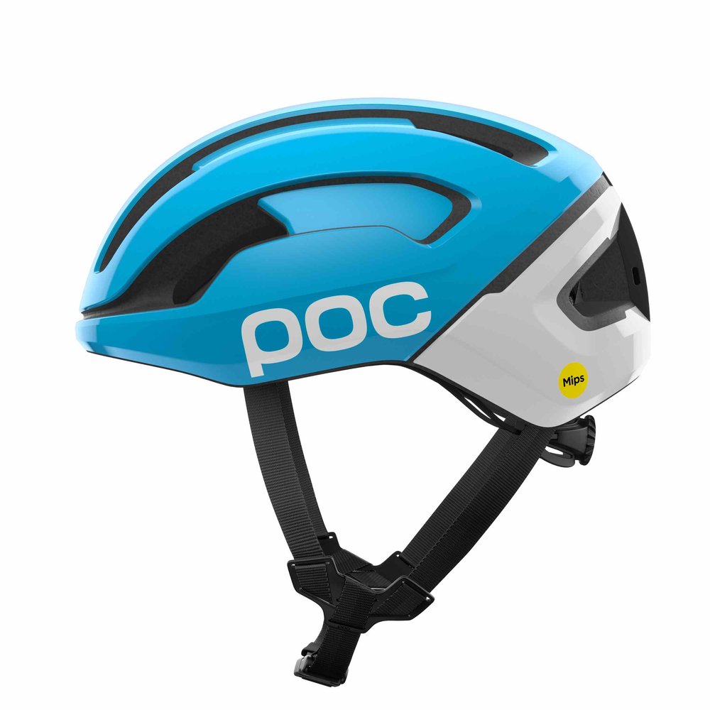 POC Omne Beacon MIPS Gravel Helm Kyanite Blue/Hydrogen White