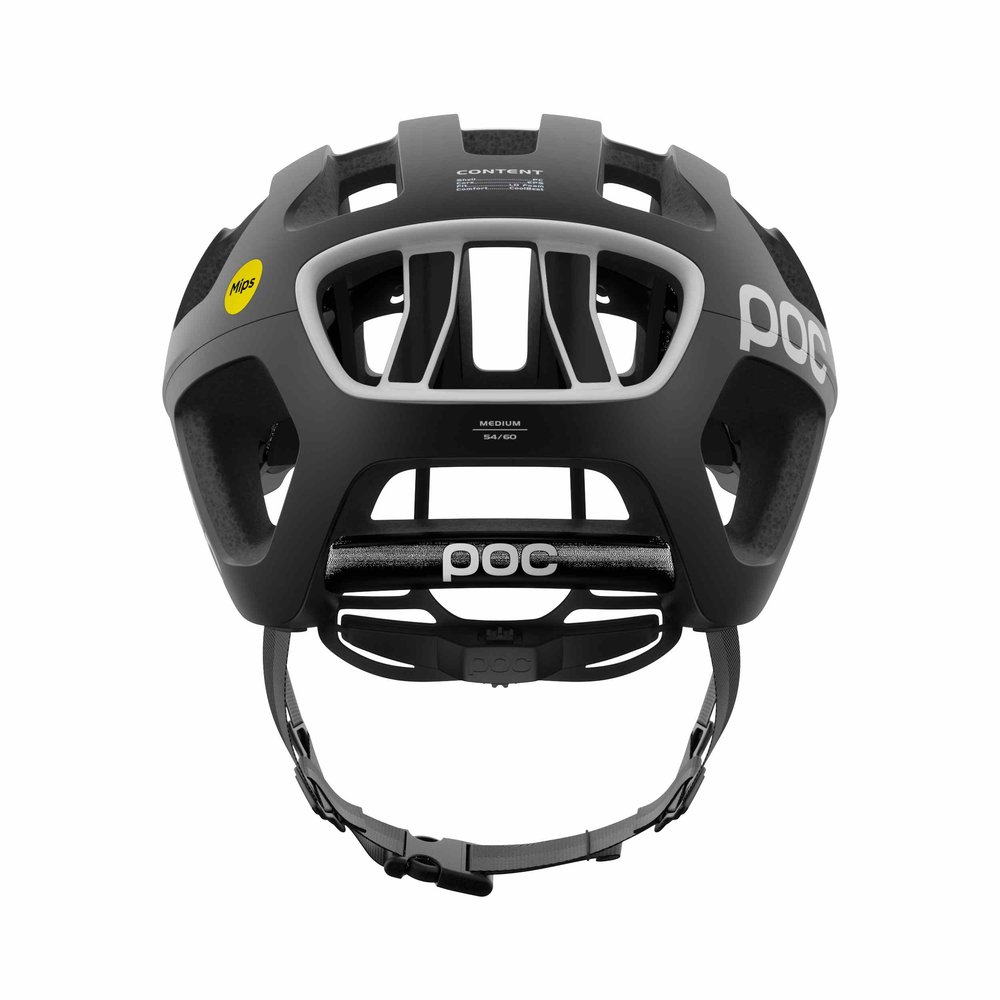 POC Octal MIPS Gravel Helm Uranium Black Matt