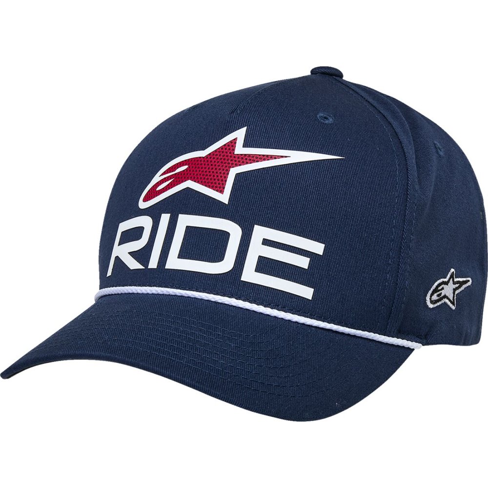 ALPINESTARS Kappe Cap Curved Snapback Ride Comp navy blau