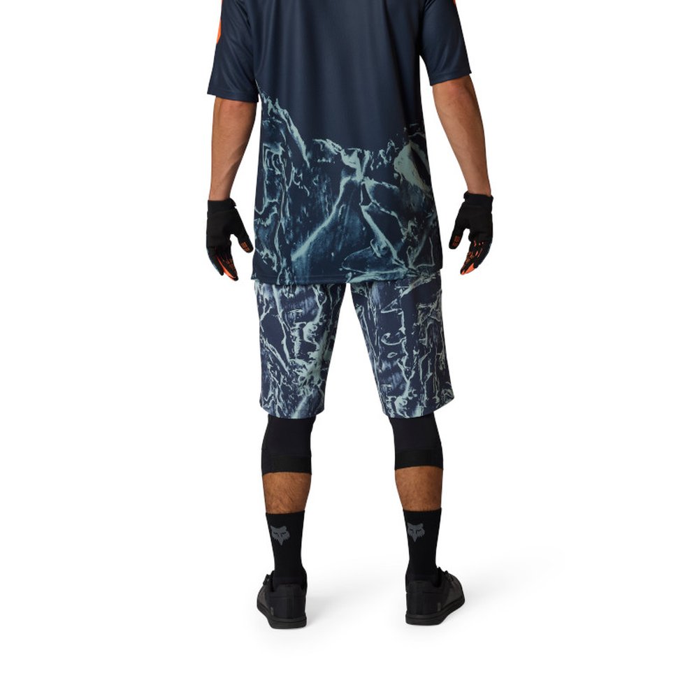 FOX RANGER SHORT IMAGE PRINT kurze MTB Hose Dark Blau