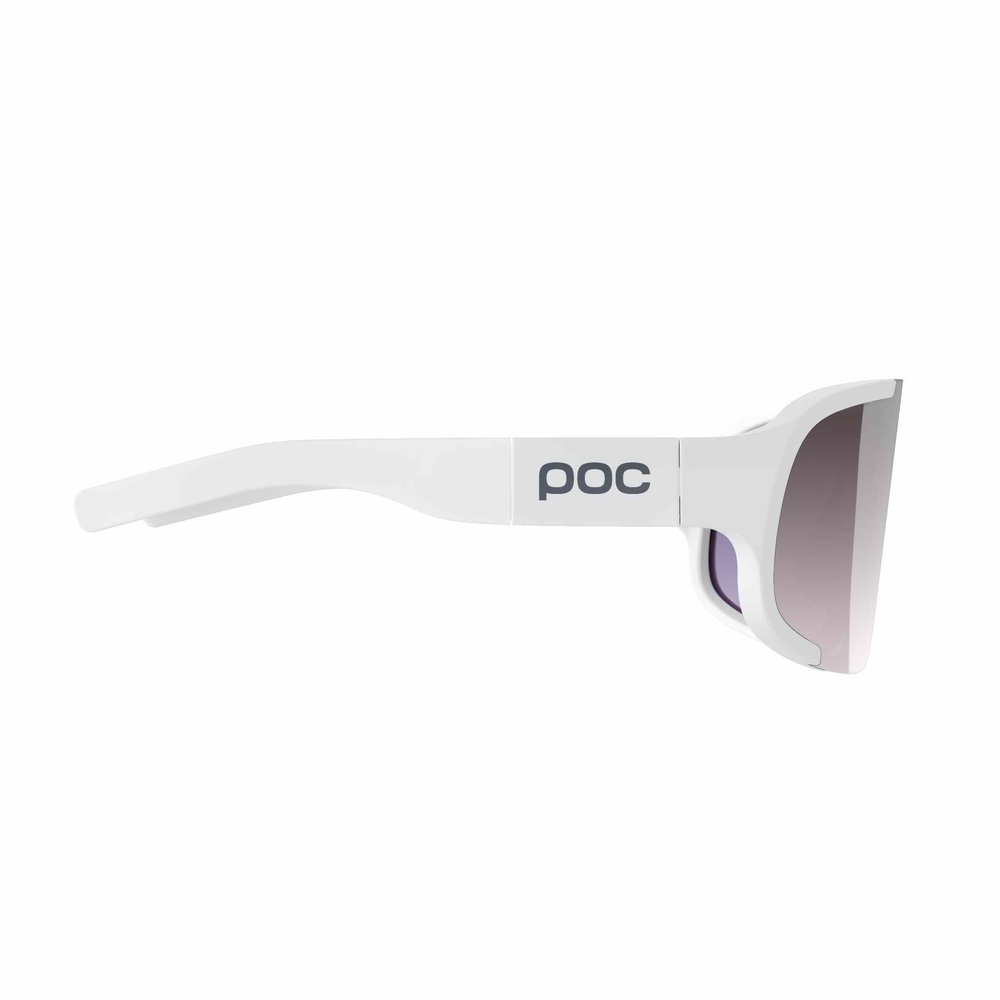 POC Aspire Mid Gravel Brille Hydrogen White/Clarity Road/Sunny Silver