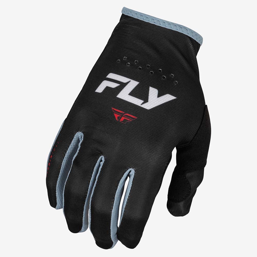 FLY Lite Youth Kinder Handschuhe schwarz weiss rot FLY Lite Youth Kinder Handschuhe schwarz weiss rot