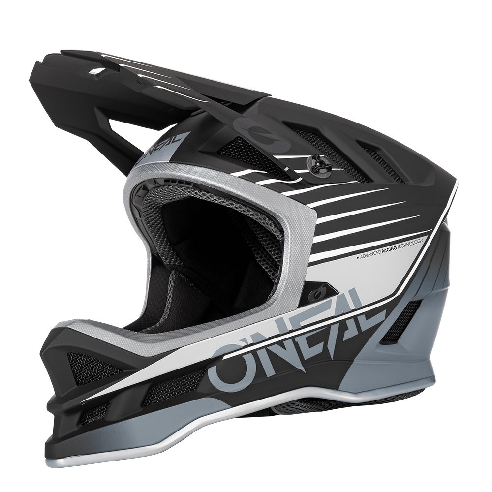 ONEAL Blade Polyacrylite Delta V.22 MTB Helm schwarz grau