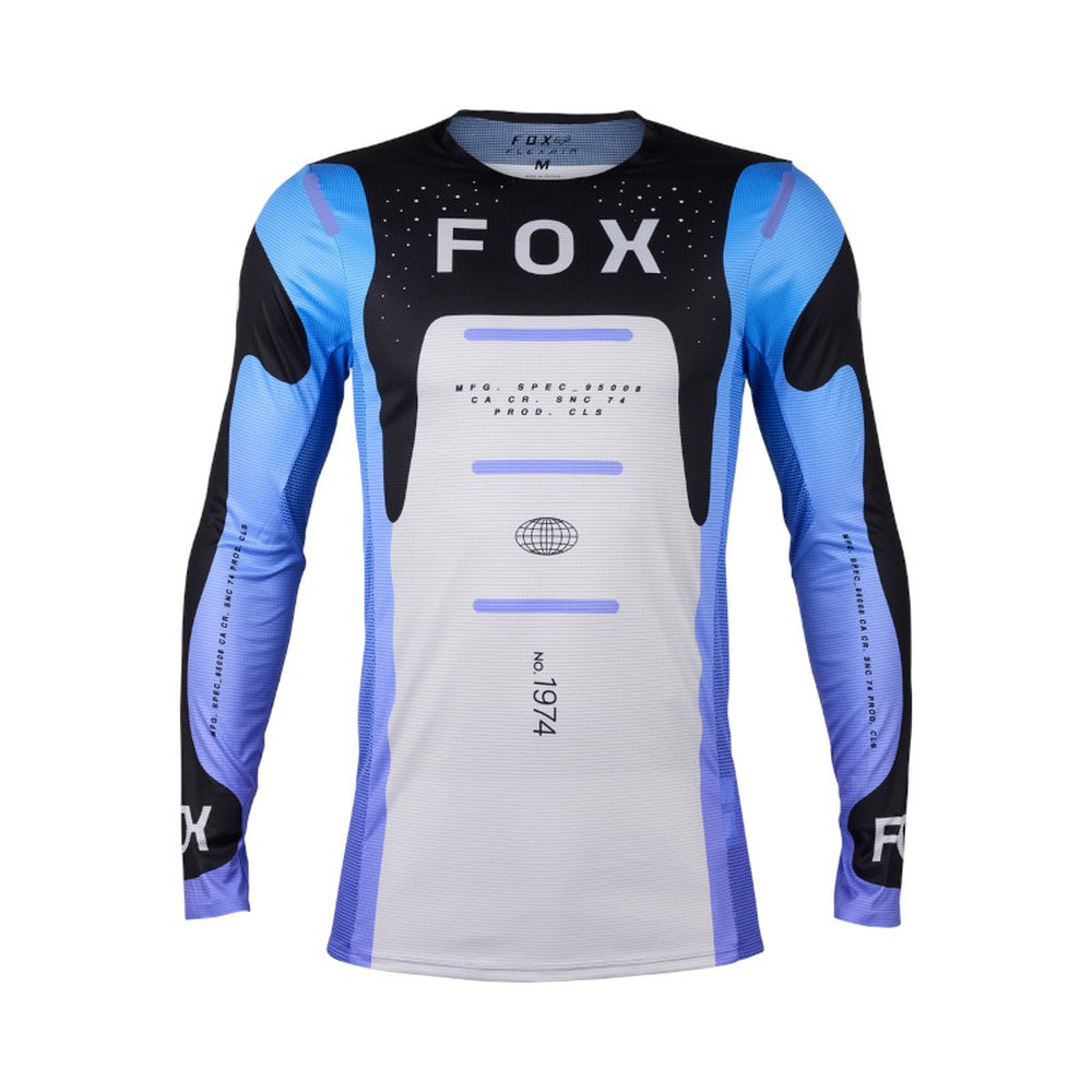 FOX FLEXAIR MAGNETIC JERSEY Schwarz/Purple