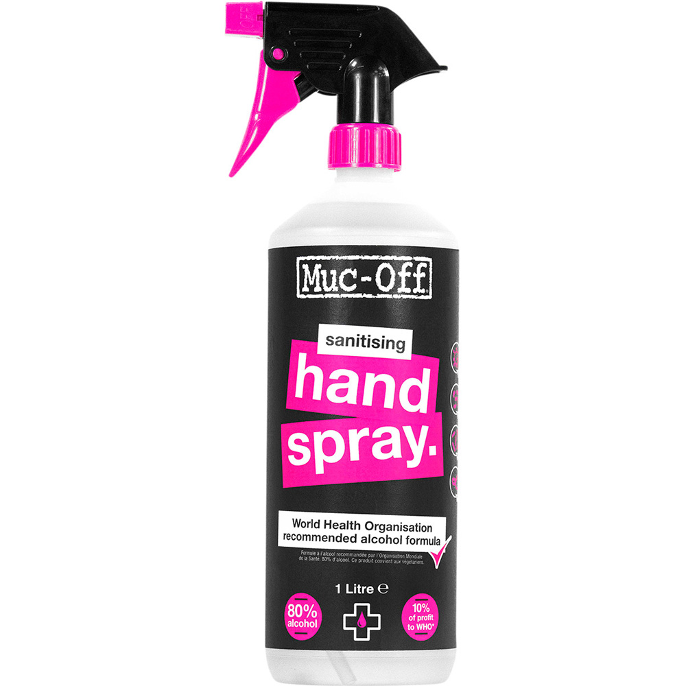 MUC-OFF Antibacterial Sanitising Hand Srpay Desinfektionsmittel 1l