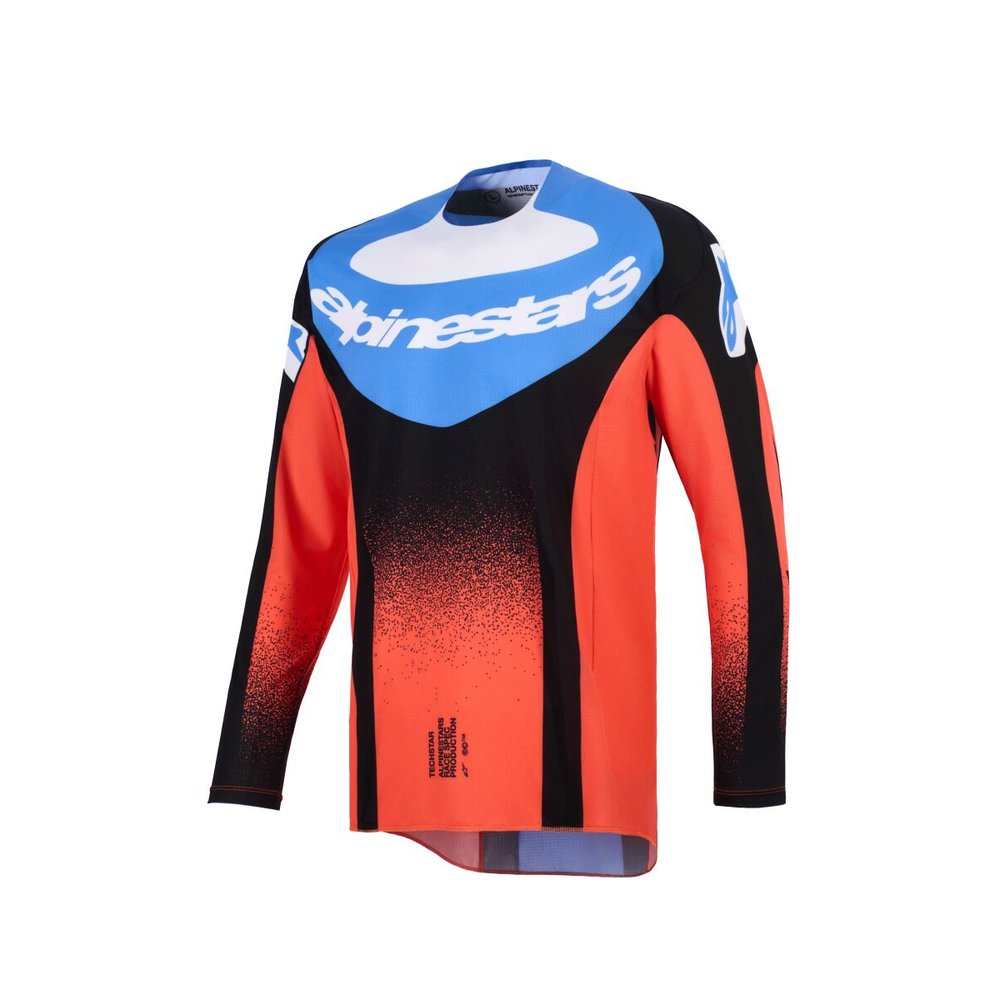 ALPINESTARS Techstar Knif Jersey orange/schwarz/blau