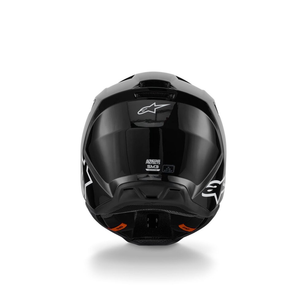 ALPINESTARS Supertech M3 Motocross Helm schwarz-glossy