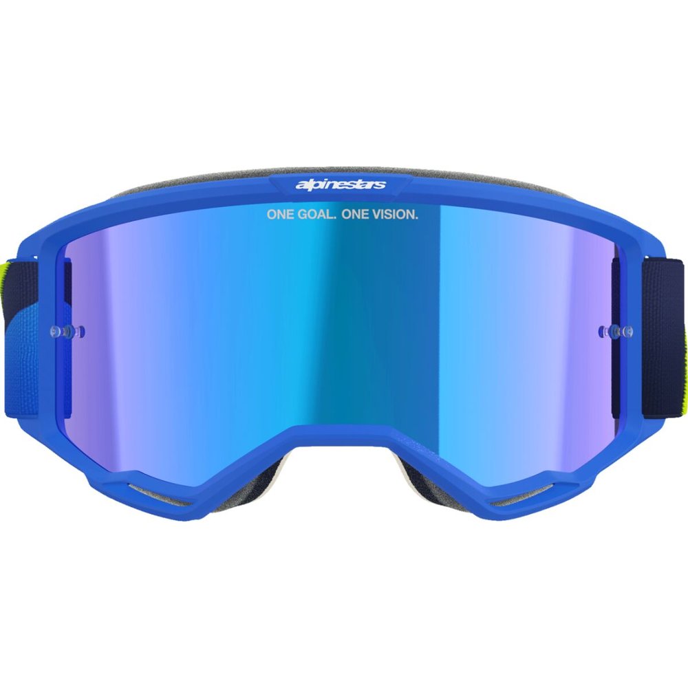 ALPINESTARS Vision 5 Corp Brille blau/gelb vespiegelt-blau