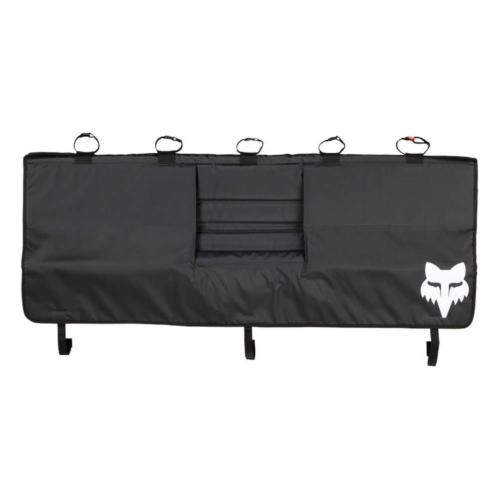 FOX TAILGATE COVER SMALL Heckklappenschutz Schwarz