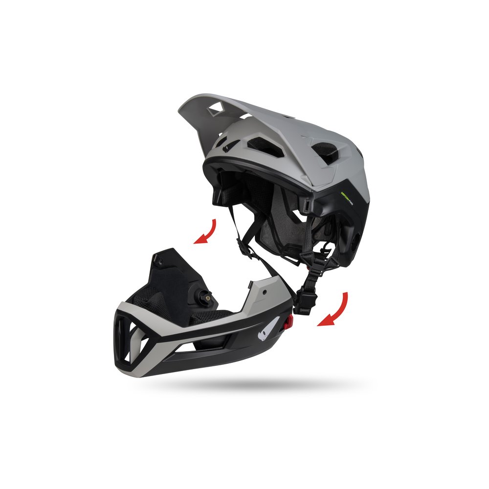 UFO Defcon-Two MTB Helm grau UFO Defcon-Two MTB Helm grau
