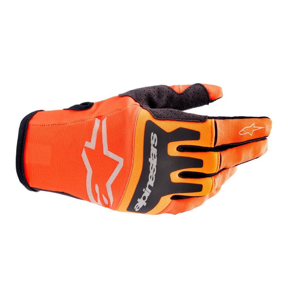 ALPINESTARS Techstar MX MTB Handschuhe orange schwarz