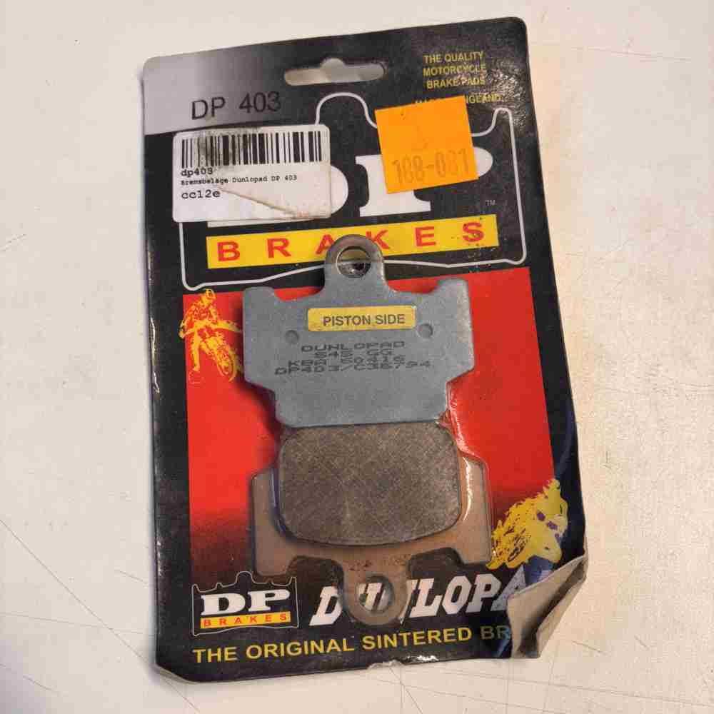 DP BRAKES DP 403 Dunlopads Bremsbeläge für Yamaha RD 80 / RZ 250 / SR 125 / XT 600 / XV500/550