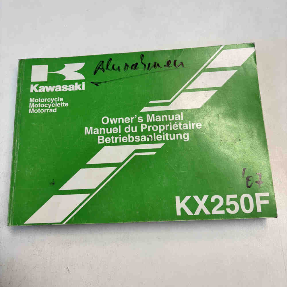 KAWASAKI KX 250 F 2007 99976-1311 Motorrad-Handbuch gebraucht