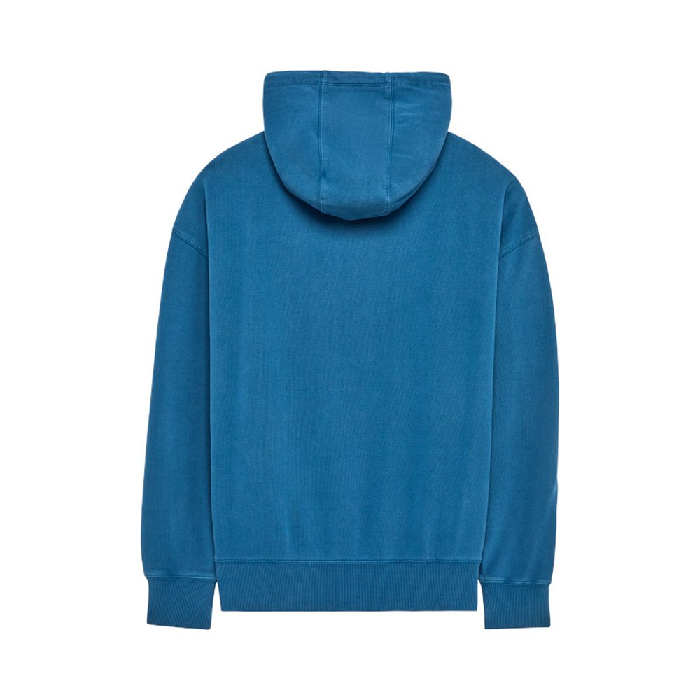 FOX WORDMARK OVERSIZED FLEECE PO Hoodie Kapuzen Pullover Twilight