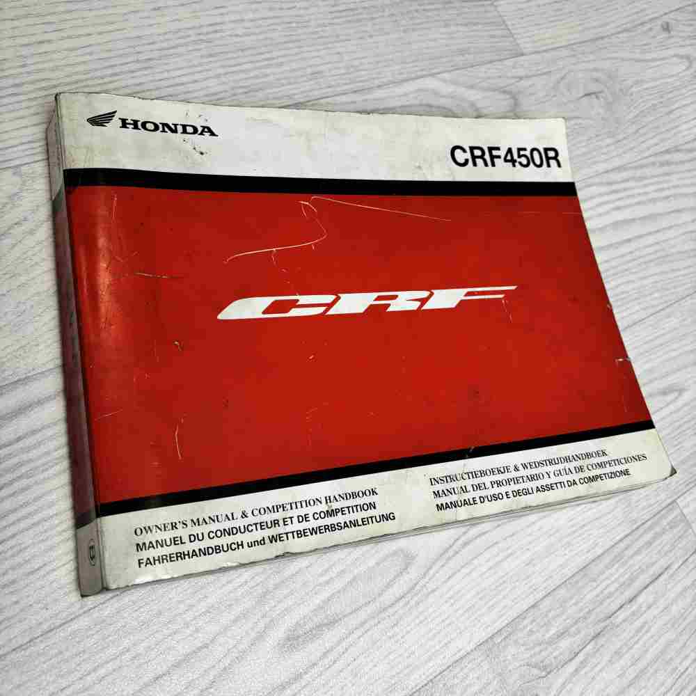 HONDA CRF 450 R 2011 3RMEN640 00X3R-MEN-6400 Motorrad-Handbuch gebraucht
