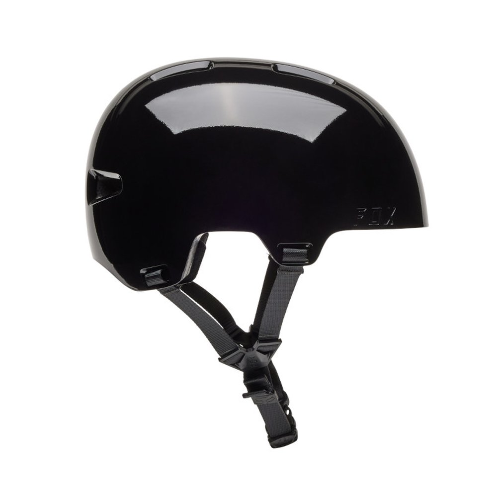 FOX YOUTH FLIGHT HELMET SOLID Halbschale MTB Helm Schwarz