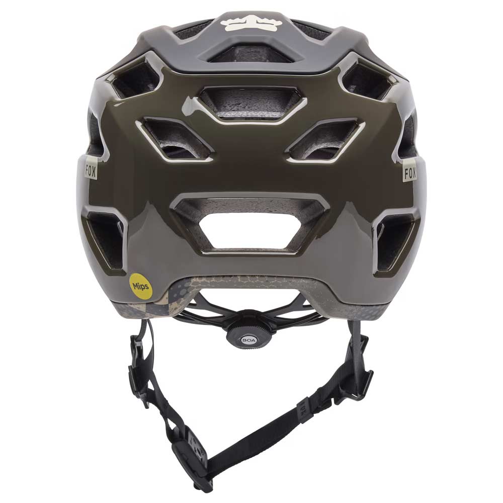 FOX CROSSFRAME PRO PULSE Halbschale MTB Helm Sand