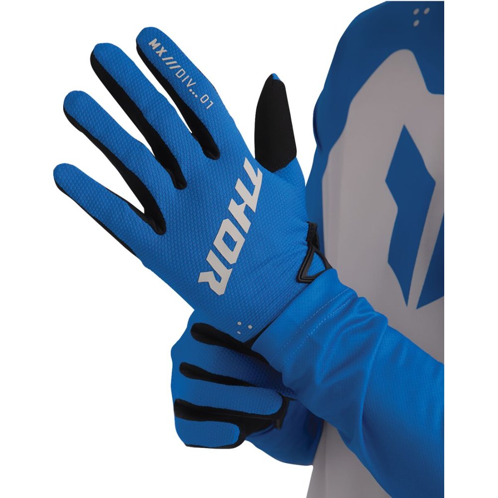 THOR Ridemode Static Handschuhe blau