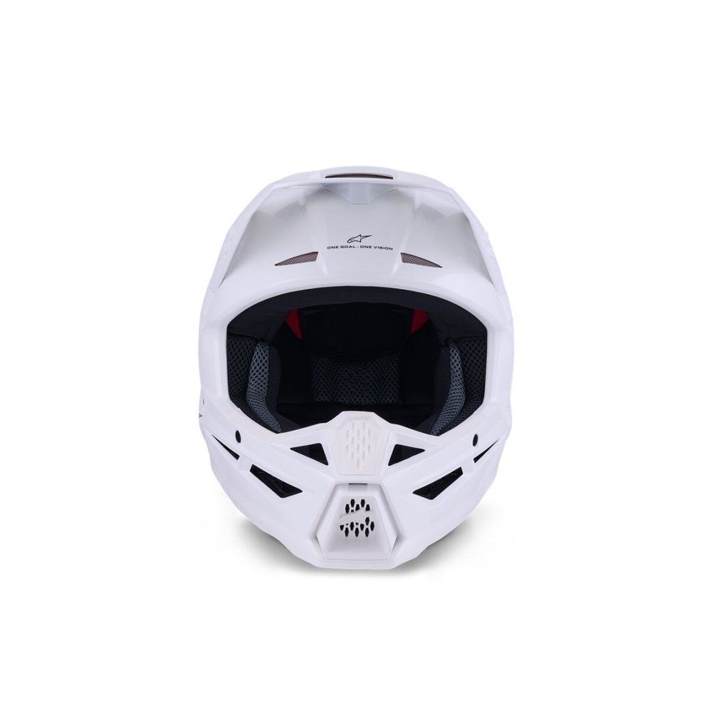 ALPINESTARS Supertech M3 Motocross Helm weiss-glossy