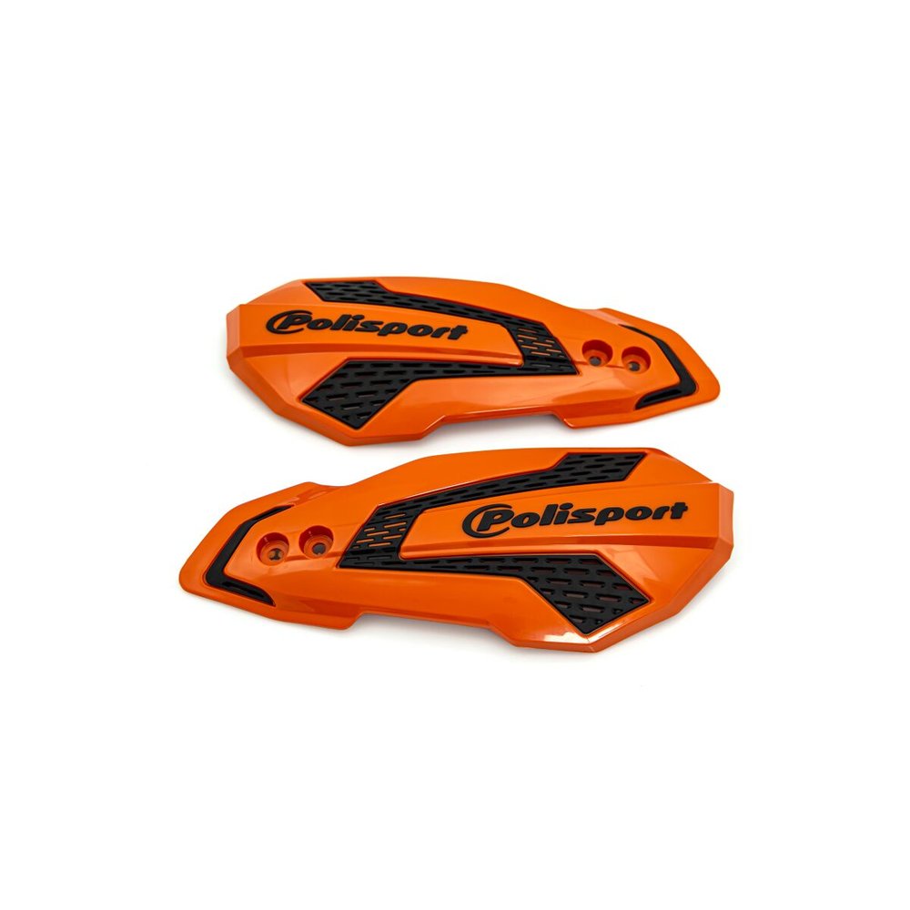 POLISPORT Ersatz-Plastikteile MX Flow Handprotektoren orange schwarz