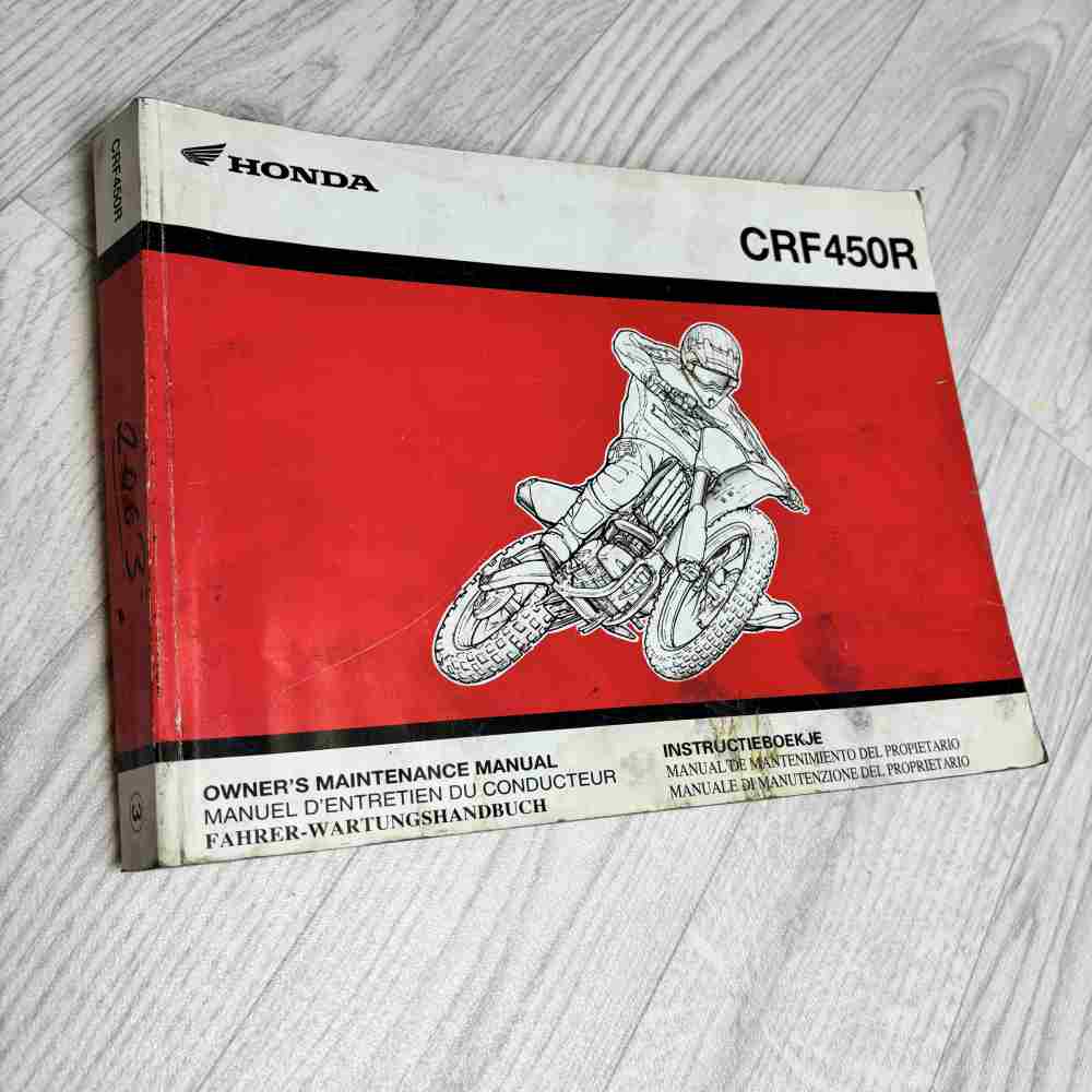 HONDA CRF 450 R 2003 69MEB610 00X69-MEB-6103 Motorrad-Handbuch gebraucht