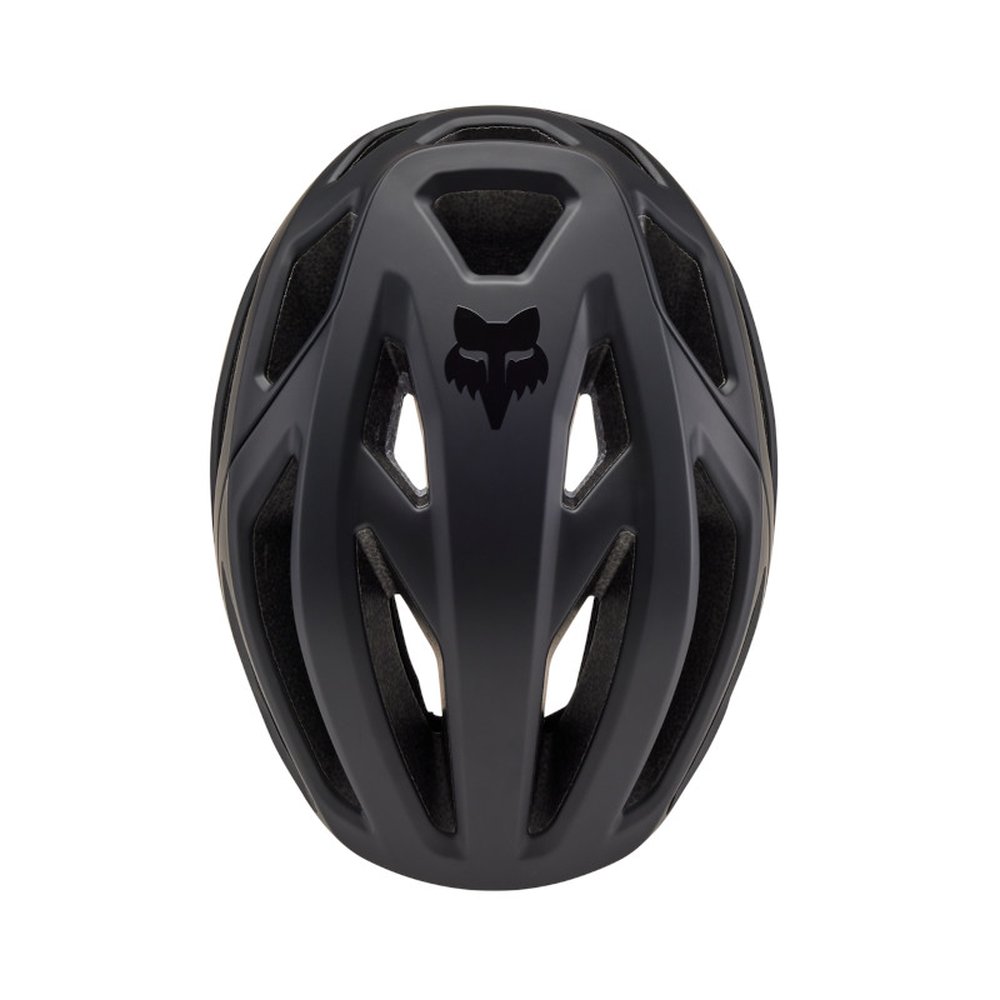 FOX CROSSFRAME PRO MATTE BLACK Halbschale Gravel/Cross-Helm Matt Schwarz