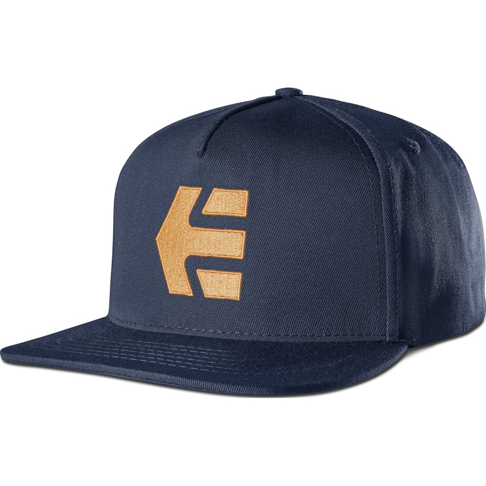ETNIES Icon Snapback Kappe Cap dunkel blau