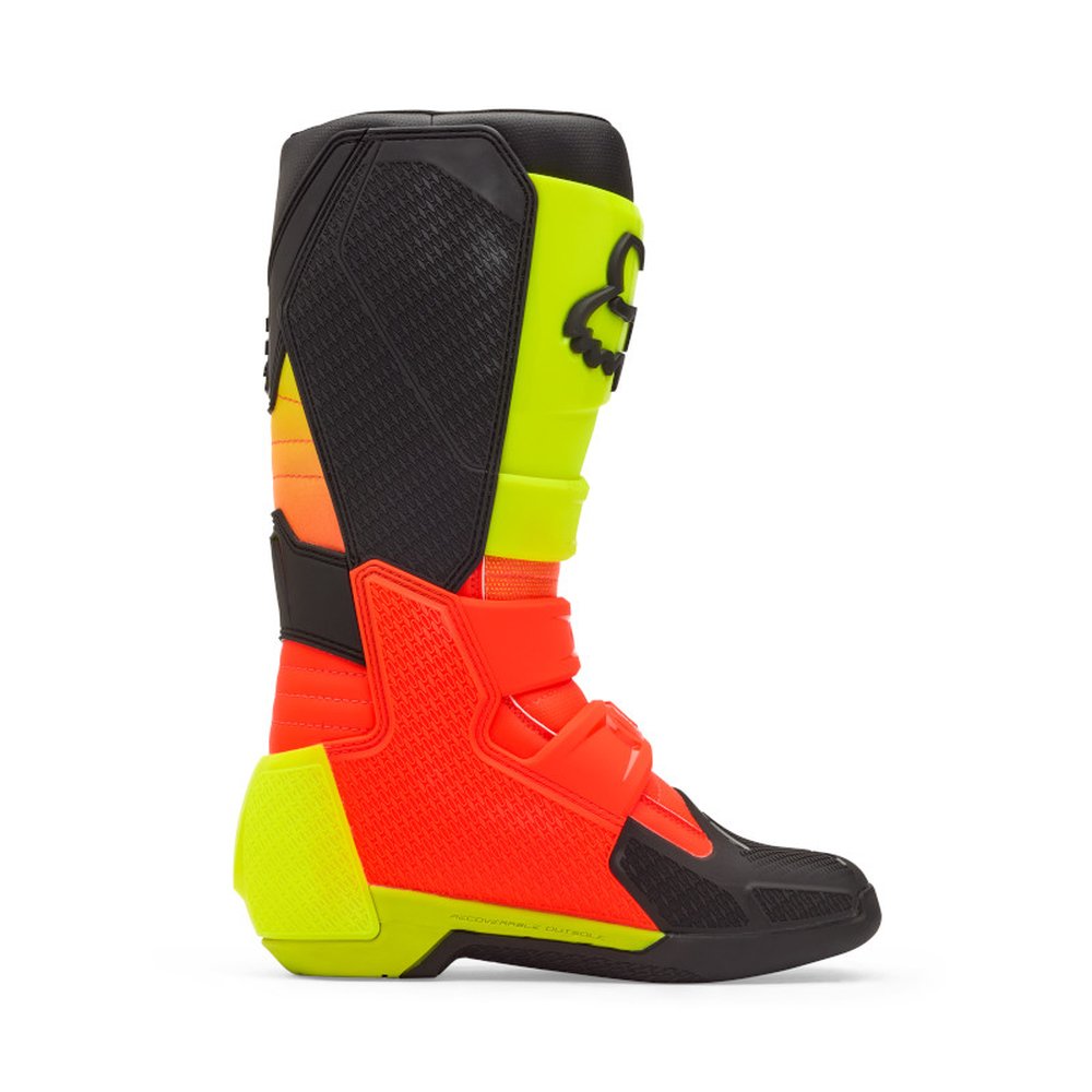 FOX COMP BOOT Motocross Stiefel Open Orange