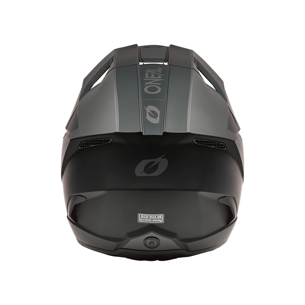ONEAL 3SRS Motocross Helm Solid schwarz/grau