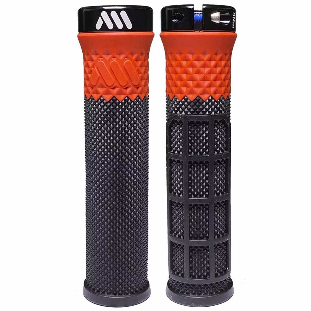 ALL MOUNTAIN STYLE Cero MTB Griffe schwarz rot