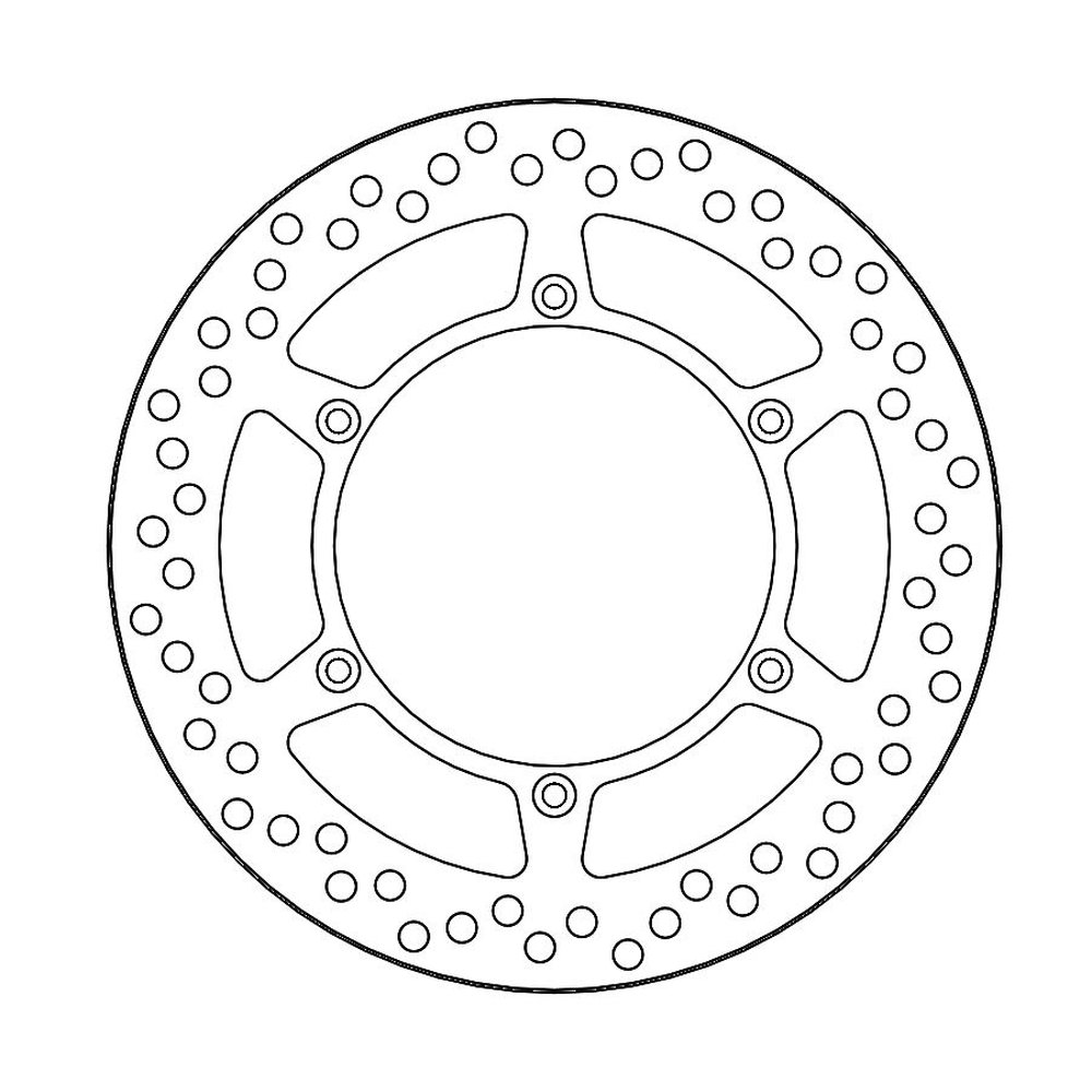 MOTO-MASTER Bremsscheibe Vintage vorne