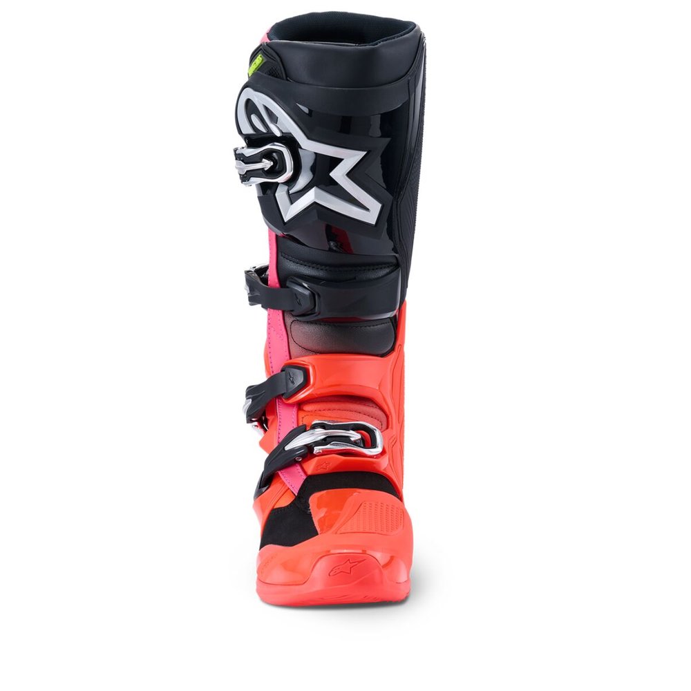 ALPINESTARS Tech 7 Motocross Stiefel schwarz/neon rot/neon pink