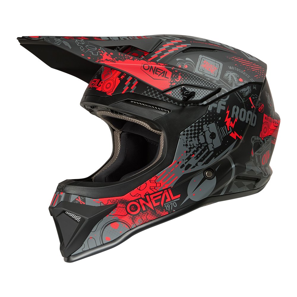 ONEAL 1SRS Motocross Helm Vibrant schwarz/rot ONEAL 1SRS Motocross Helm Vibrant schwarz/rot