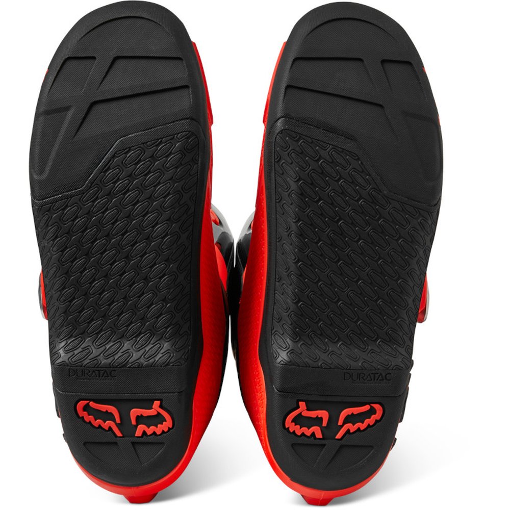 FOX MOTION BOOT Motocross Stiefel Neon Rot