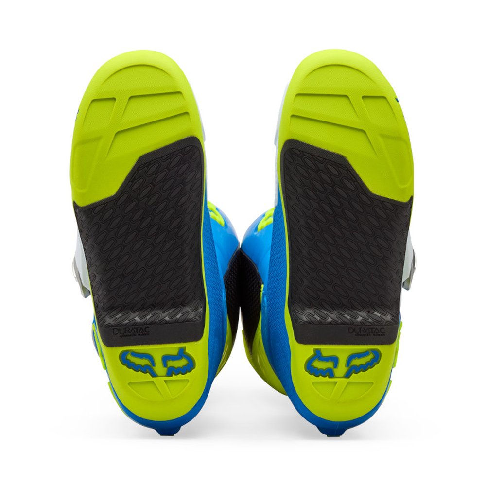 FOX MOTION BOOT Motocross Stiefel Blau/Gelb
