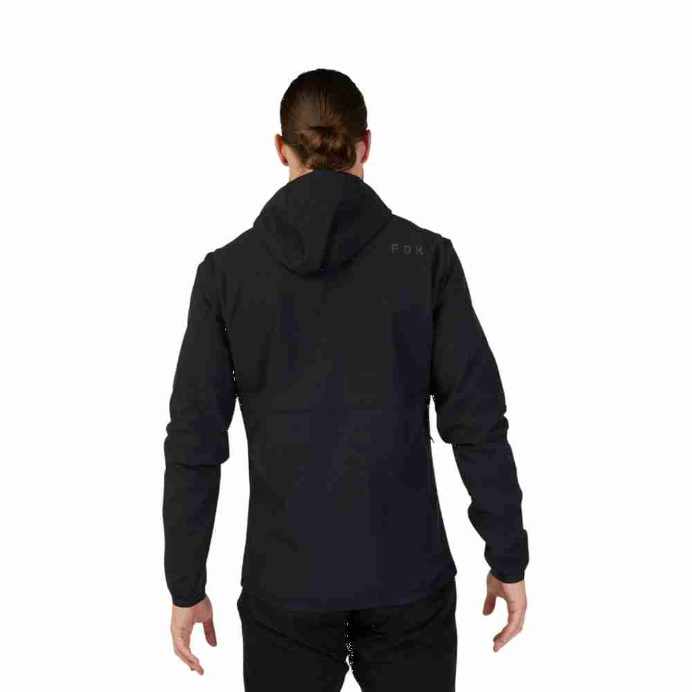 FOX RANGER FIRE HOODIE MTB Jacke Schwarz