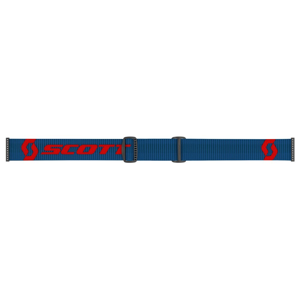 SCOTT Fury Brille dunkel blau neon rot