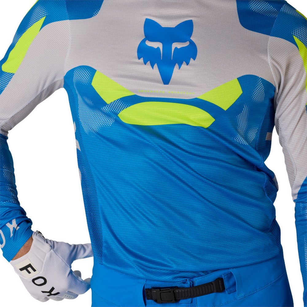FOX FLEXAIR TACTILE JERSEY Blau Jewel