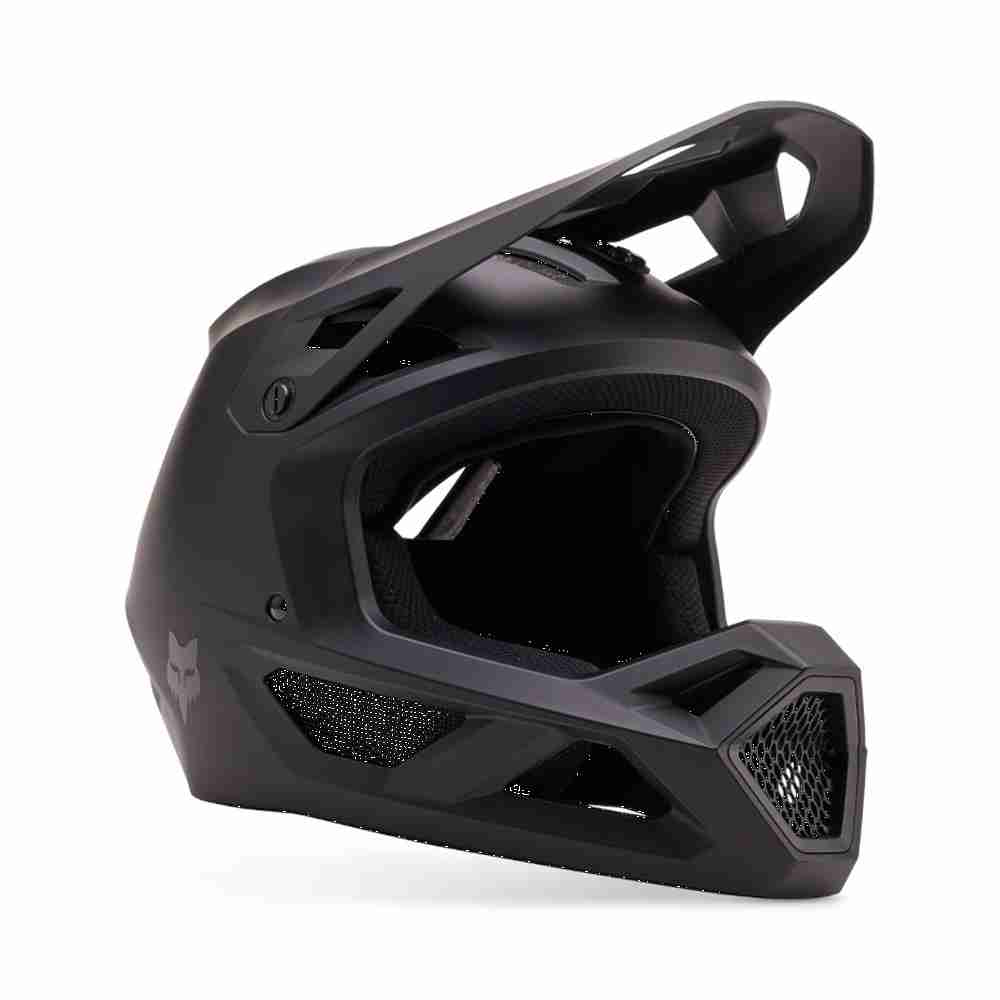 FOX RAMPAGE MATTE BLACK Fullface MTB Helm Matt Schwarz