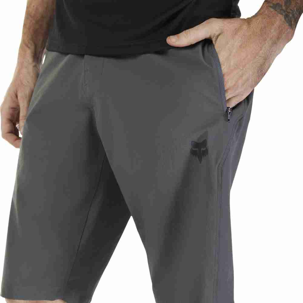 FOX RANGER SHORT W/LINER kurze MTB Hose Dark Shadow