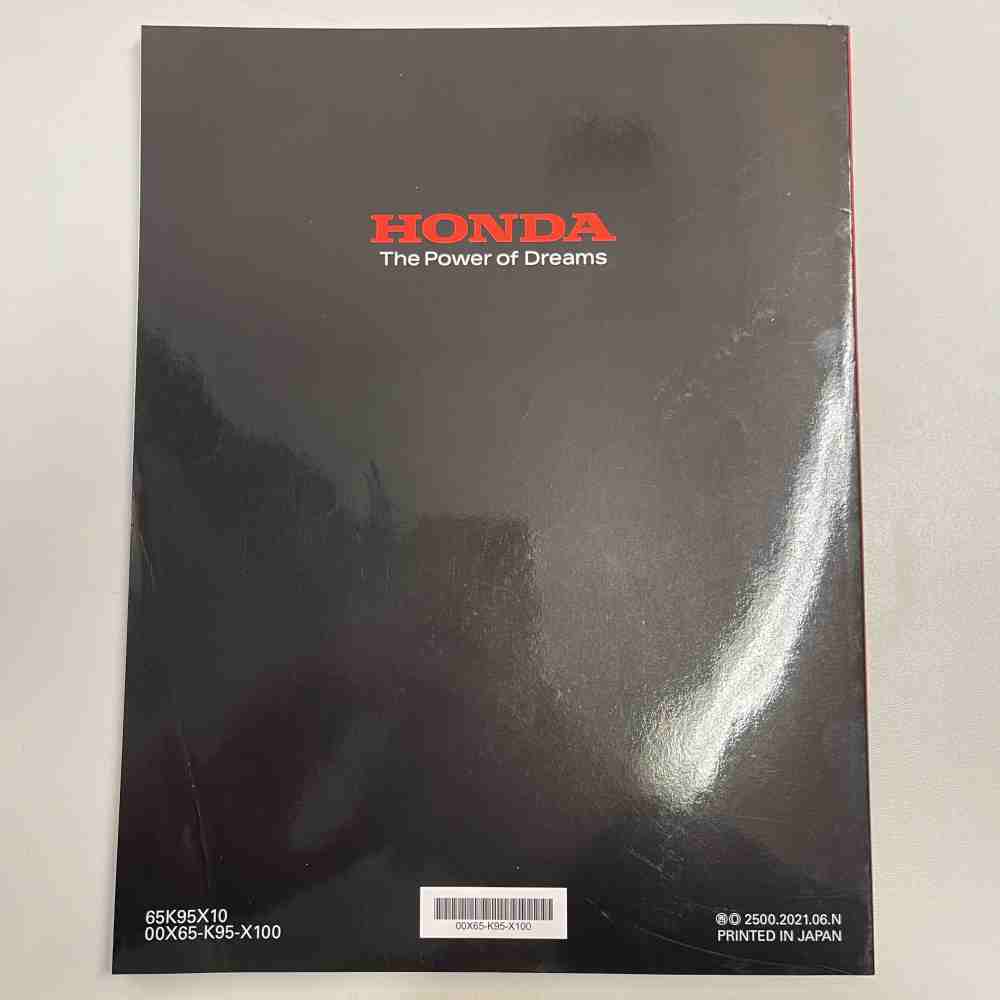 HONDA CRF 250R/RX 2022 65K95X10 00X65-K95-X100 Motorrad-Handbuch gebraucht