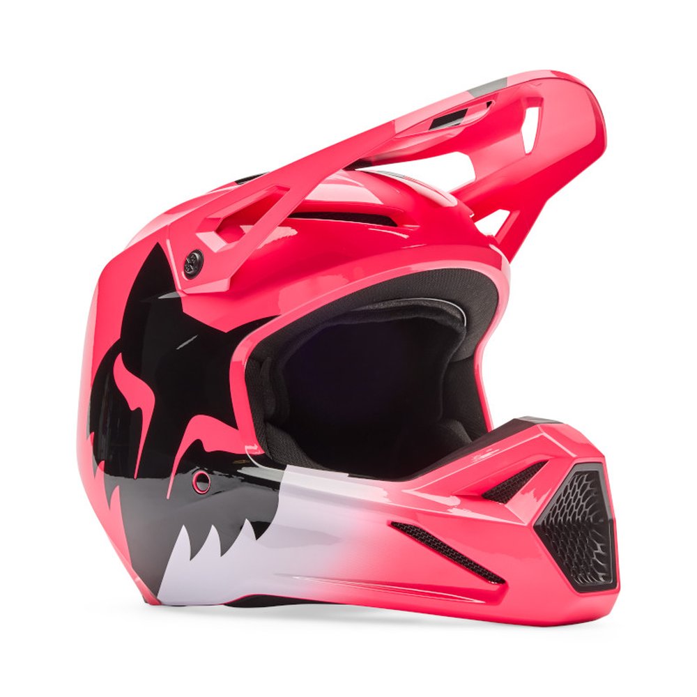 FOX V1 SHIELD Motocross Helm Pink