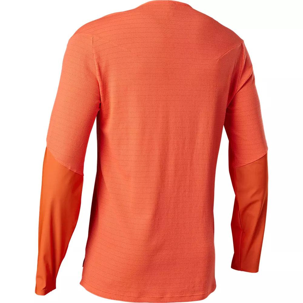 FOX Flexair Pro langärmliges MTB Jersey flo orange