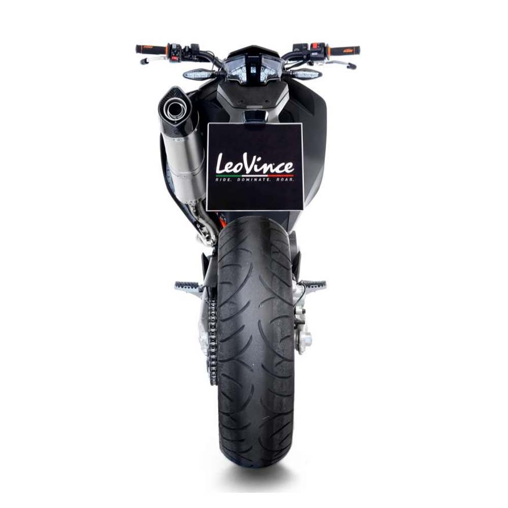 LEOVINCE LV-1 Evo Auspuffanlage + Krümmer passend für KTM Enduro 690 ABS/SMC 690 R ABS 19-20