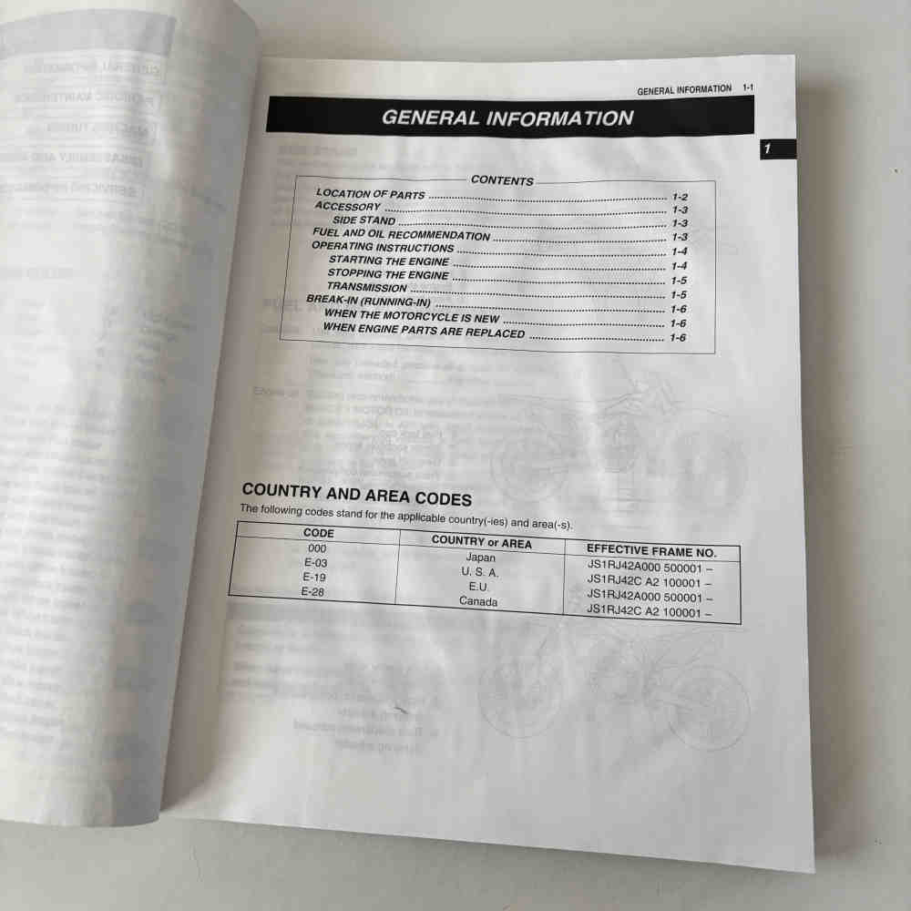 SUZUKI RM-Z 250 2010 99011-49H50-01A Motorrad-Handbuch gebraucht