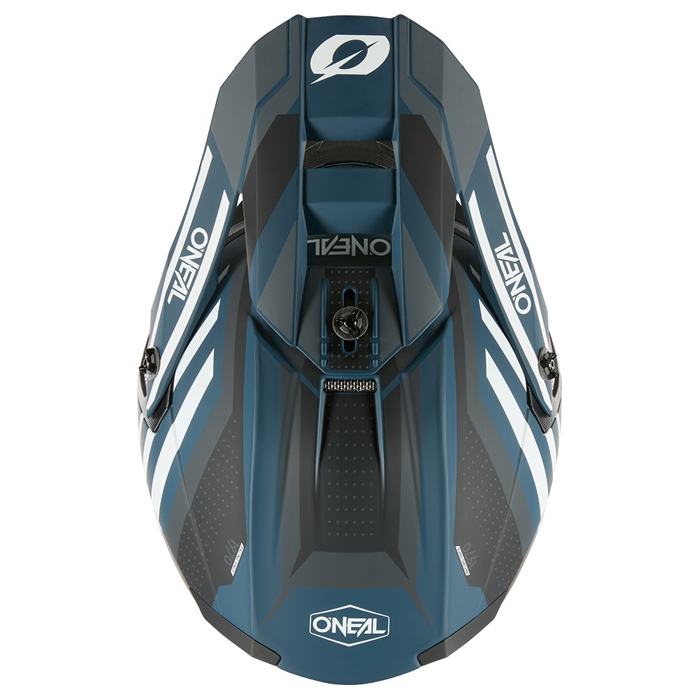 ONEAL 5SRS Polyacrylite Helm Spike blau weiss