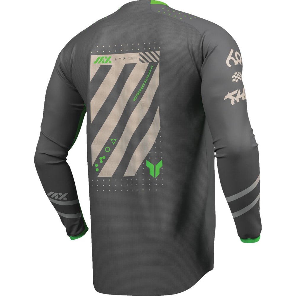 THOR Launchmode Futura Jersey grau/grün