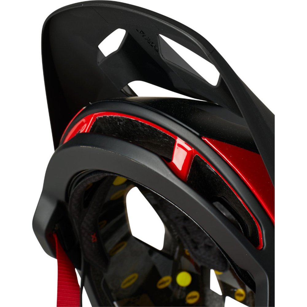 FOX SPEEDFRAME PRO HELMET MTB Helm Schwarz/Red