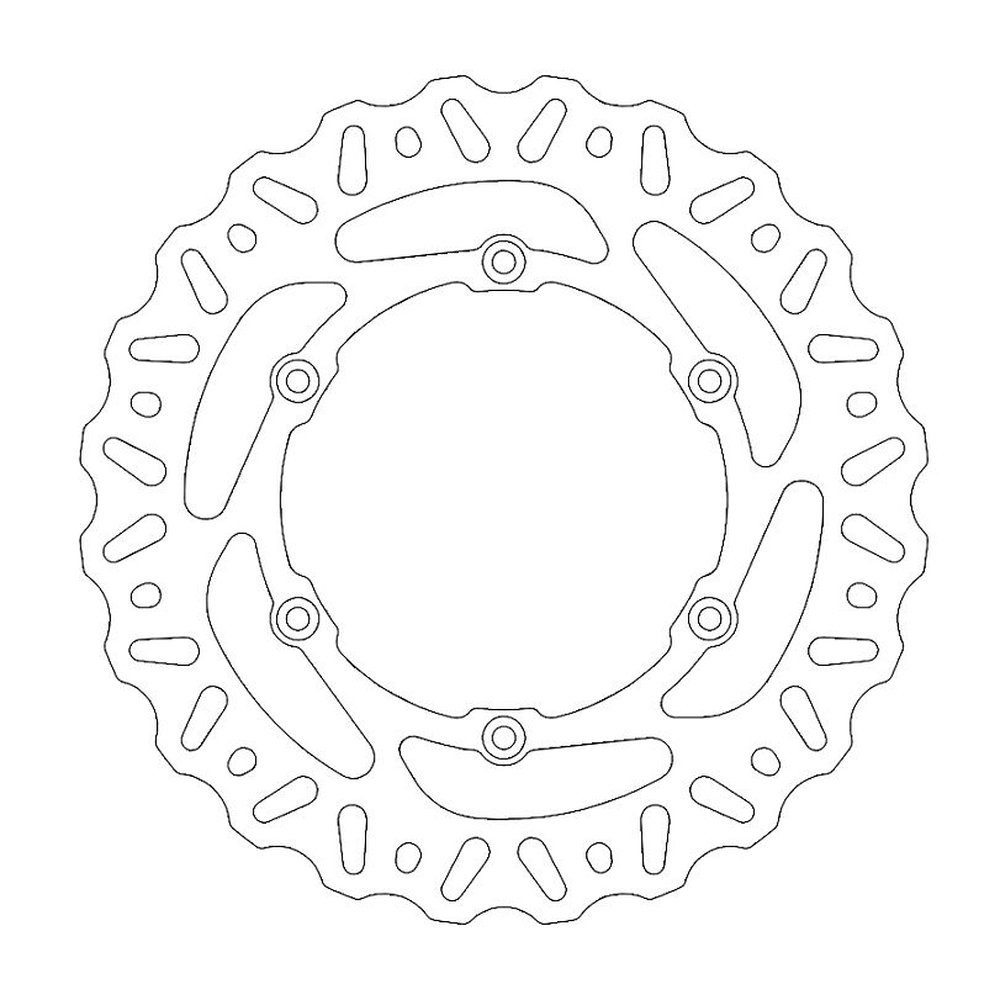 MOTO-MASTER Bremsscheibe Nitro hinten