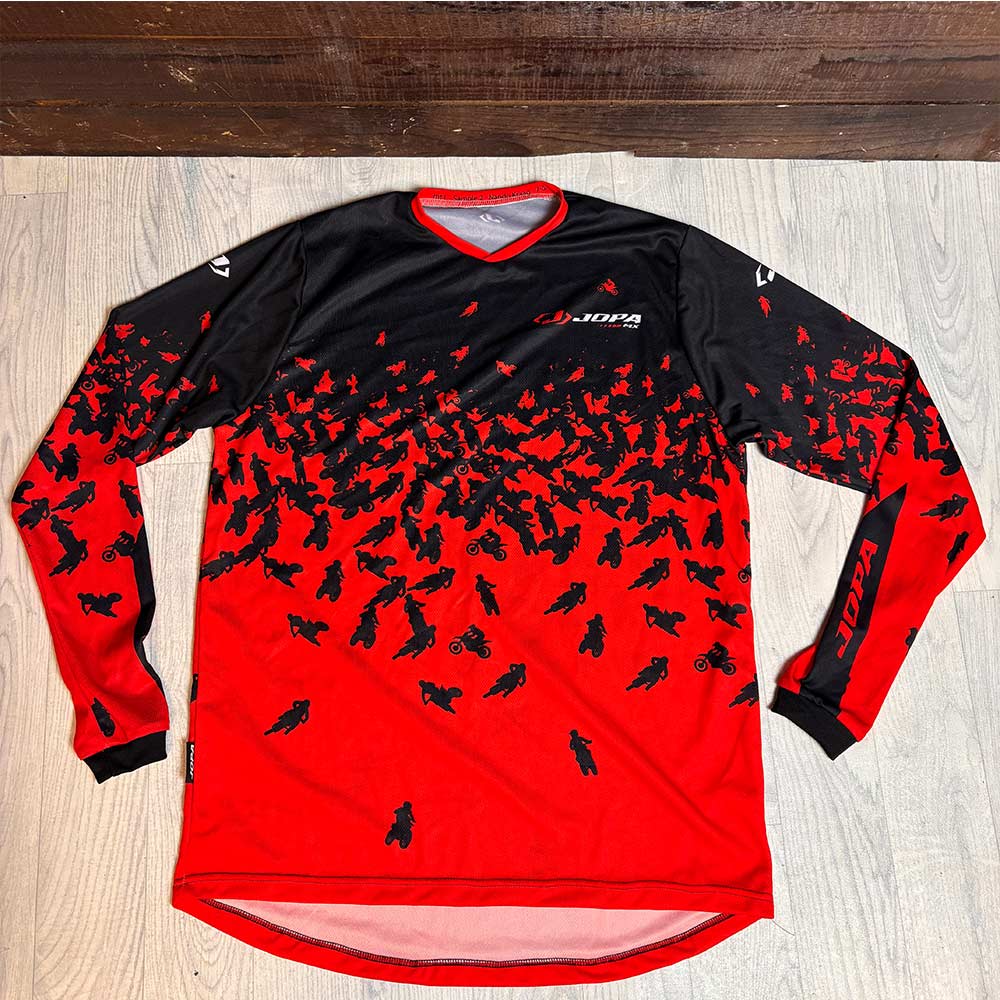JOPA MX Shirt rot schwarz